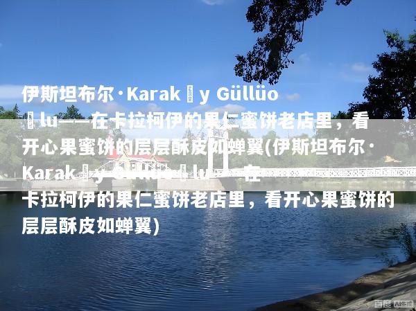 伊斯坦布尔·Karaköy Güllüoğlu——在卡拉柯伊的果仁蜜饼老店里，看开心果蜜饼的层层酥皮如蝉翼(伊斯坦布尔·Karaköy Güllüoğlu——在卡拉柯伊的果仁蜜饼老店里，看开心果蜜饼的层层酥皮如蝉翼)