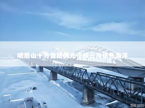 峨眉山十方普贤佛光守候云海银色海洋
