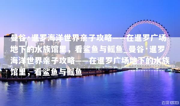 曼谷·暹罗海洋世界亲子攻略——在暹罗广场地下的水族馆里，看鲨鱼与鳐鱼_曼谷·暹罗海洋世界亲子攻略——在暹罗广场地下的水族馆里，看鲨鱼与鳐鱼